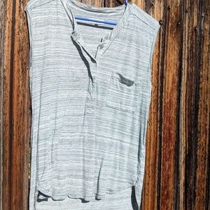 Madewell Blue Tank Top Size Large